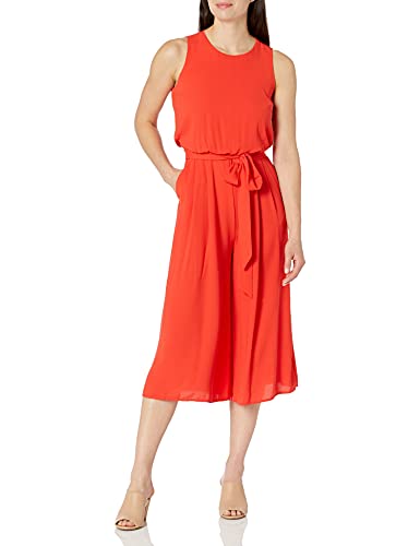 Vince Camuto Sleeveless Blouson Cropped Jumpsuit