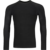 ortovox m2 recall Altamente transpirante Ortovox 230 Competition Long Sleeve M T-Shirt, Black Raven, M Uomo