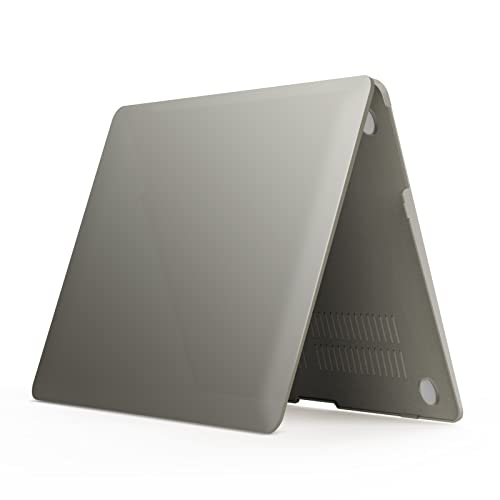 Ibenzer Compatible With Macbook Air 11 Inch Case Model A1370 A1465, Soft Touch Plastic Hard Shell Case Bundle With Keyboard Cover For Mac Air 11, Gray, A11Gy+1 #TOP4