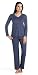 HANRO Women's Champagne Long Sleeve Pajama Set