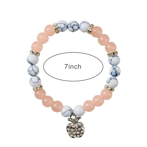 Natural Stone Anxiety Bracelet – Handcrafted Adjustable Cord Design for Men & Women2