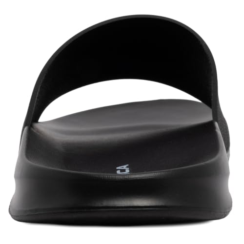 Image of Nautica Men's Open Toe Slide Sandals - Comfortable Indoor & Outdoor Shower Slippers