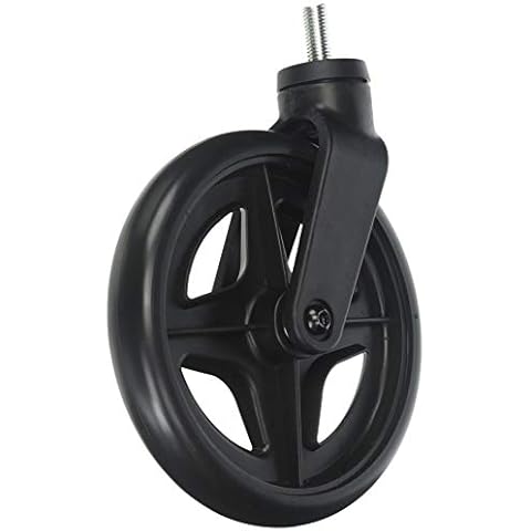 Complete Medical Front Fork Caster Assembly for Rollator 728 Series, 1 Pound Cover