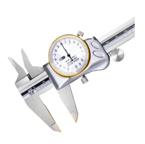 BIRAN Caliper with Meter Vernier Caliper Industrial Grade 200mm Accuracy 0.02mm Card Bi-Directional