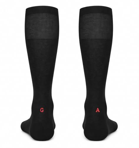 Chaussettes longues homme coton fil d'Écosse pour costume