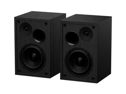 Genesis Arsen 302BT Haut-Parleur Bluetooth 2.0 – Haut-Parleur PC Actif avec 20 W RMS, Bluetooth 5.3, boîtier en Bois MDF, Bassreflex, contrôle de la Hauteur et du Volume, entrée AUX Line-in, Noir