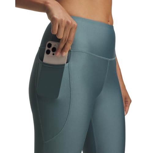 Image of Under Armour Women's HeatGear Armour High Waisted Ankle No-Slip Leggings