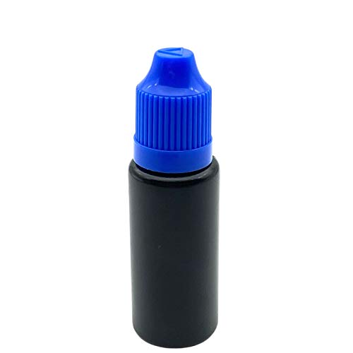 Othmro PE Doorschijnende druppelfles, 30 ml kleine mond druppelflessen lege knijpbare oog vloeibare druppelfles oranje dop 50 stuks