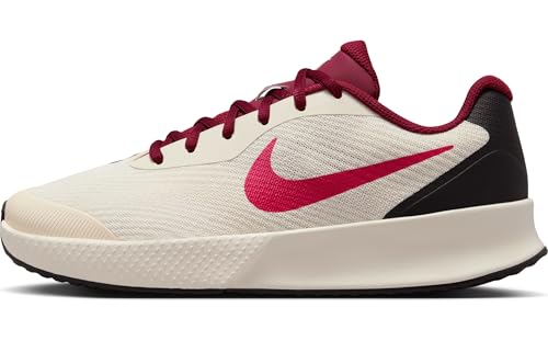 Nike Scarpe da Tennis da Donna Vapor Lite 3, Pale Ivory Rush Pink Sail Team Red, 40 EU