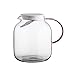 Dzbanki Dzbanki do napojów Dzbanek ze szkła borokrzemianowego z sitkiem ze stali nierdzewnej Duża pojemność Dzbanek na zimną wodę Czajnik na mrożoną herbatę, sangrię, lemoniadę na sok Mleko Napoje z