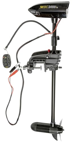 Black Cat Moteur électrique Battle Boat 2400 Bellyboat/Float Tube | Moteur Electrique Bateau