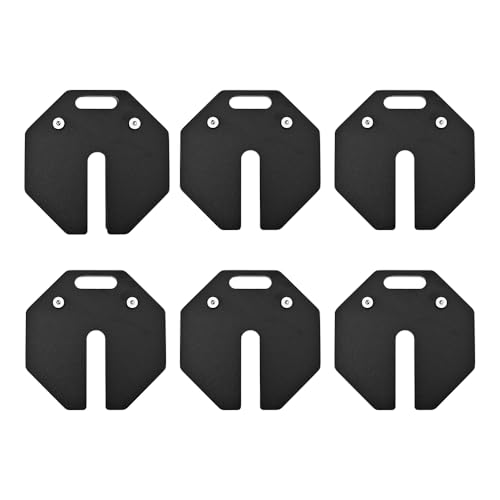 Image of Adjustable Dumbbell Weight Plates, Each 5lb Durable Versatile