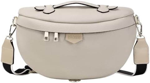 PU Leather Crossbody Bum Bags for Women Anti-theft Travel Fanny Pack