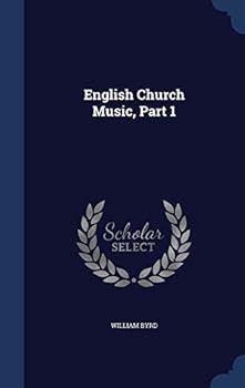 Hardcover English Church Music, Part 1 Book