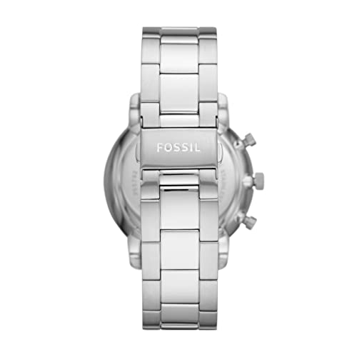 Fossil Men's Neutra Quartz Stainless Steel Chronograph Watch, Color: Silver (Model: Fs5792) #TOP1