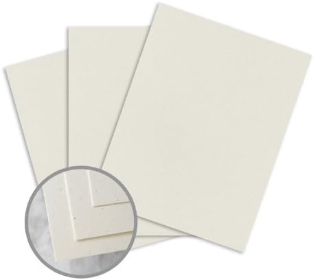 ENVIRONMENT Birch Card Stock - 8 1/2 x 11 in 80 lb Cover Smooth 30% Recycled 250 per Package