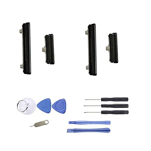 MBpartsactiva (2set Pack) Galaxy Note 10 Plus Side Power Button Replacement Volume Key Parts for Galaxy Note 10 Plus G975 6.8 Inch Black by MBpartsactiva - Used condition - US$6.73