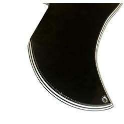 Pickguard pour guitare Gibson SG 61 Reissue Style (5 plis) Noir - Les Beatles, Paul McCartney, John Lennon, RIngo Starr, George Harrison Pickguard pour guitare Gibson SG 61 Reissue Style (5 plis) Noir – Image 2