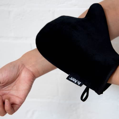 B.tan Body Self Tanning Mitt | I Don't Want Tan On My Hands - Self Tanning Applicator Glove With Thumb, Streak-Free, Even Application, Velvety Soft, Reusable & Washable Sunless Tan, Body Lotion, Tanning Lotion, & More #TOP4