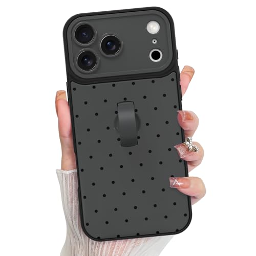 KANGHAR Compatible with iPhone 17 Pro Max Case Spot -Black