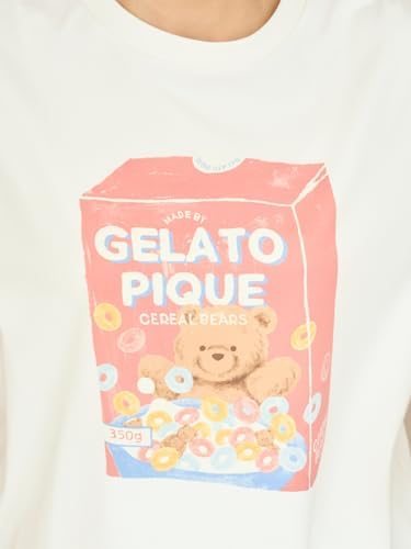 Amazon | [ジェラート ピケ] シリアルベアワンポイントTシャツ