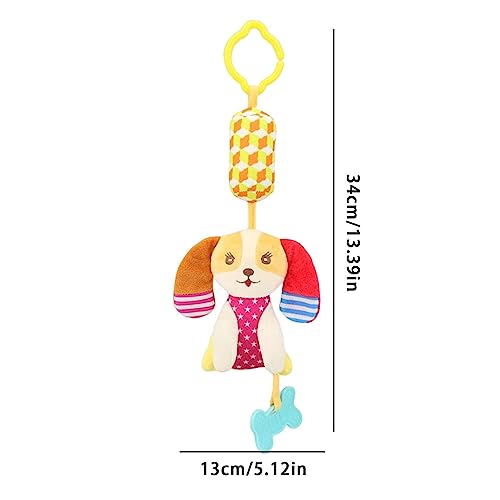 Pendurados Brinquedos para Bebês - Brinquedos para carros e carrinhos de bebê com animais coloridos
