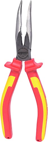 KS Tools Ergo Vde 208mm Bent Nose Plier
