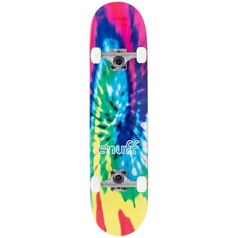 Enuff Skateboard, Unisex, Adult, Multicoloured (Tie-Dye), NS Cover