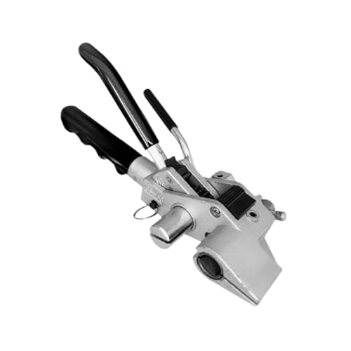 Oshhni Outil de cerclage, pince de cerclage, tendeur de cerclage, tendeur de cerclage robuste pour la fixation de ceinture, emballage métallique, Noir