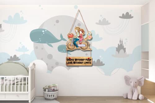 APS Art Plus Store Couple Wall Decorative Hanging, Love Quote Wall Hanging for Room Wall Decor, Wall Hanging for Room