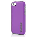 INCIPIO DualPro Two Layer Case for iPhone 5C - Retail Packaging - Purple and Gray