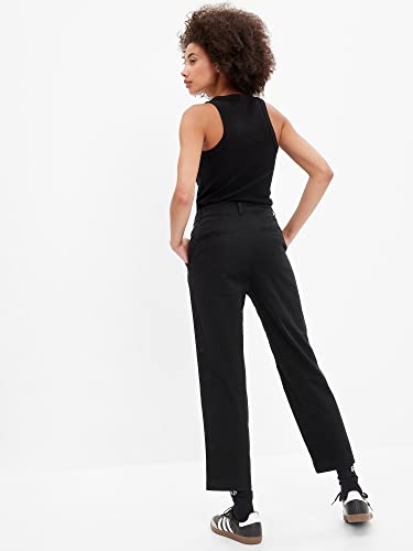 GAP Women's High Rise Girlfriend Khaki2