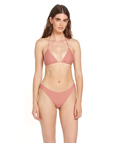 Volcom Women's Simply Solid Full Bikini Bottom (Regular & Plus Size)