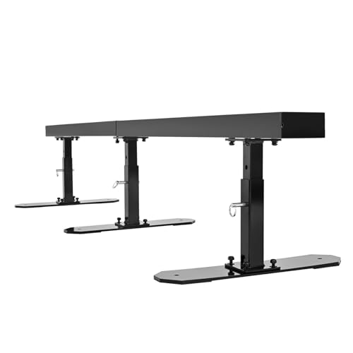 6ft Portable Flat Bar Skate Rail – Adjustable Height Grind Rail for Skateboarding, BMX, Scooters, Snowboarding & Roller Skating – Detachable Skatepark Ramp