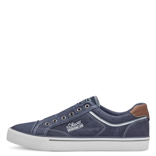 s.Oliver Herren Sneaker flach ohne Schnürsenkel Freizeit – Bild 5