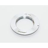 K&F CONCEPT M42レンズ- キャノン対応 EOS EFマウントアダプター レンズクロス付 m42-ef (KFEF)