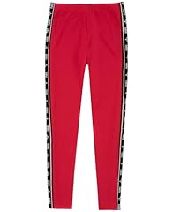 Crimson/Logo Tape Legging