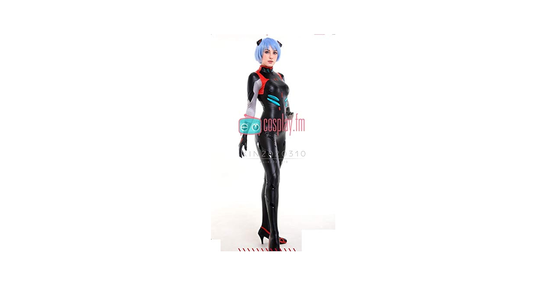 Amazon.co.jp: [XIN XIN] 綾波レイ プラグスーツ 黒 コスプレ