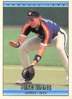 1992 Donruss Baseball Card #747 Mike Simms