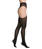  Wolford Laçage opaque transparent, Assez claire, X-Small