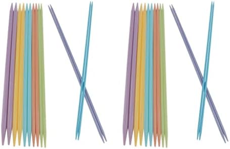 Luwecf 2X 14 Pieces Chunky Yarn Crochet Hook Knitting Straight Crochet Hook Weaving Tool Smooth Lightweight Suitable for Gift Giving Crafts