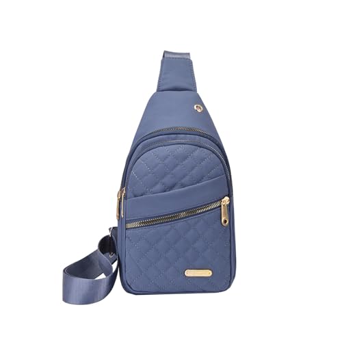 topliu Backpack Chest Bag Crossbody Bags Sling Backpack Tote Backpack Purse for Women Men (Blue)