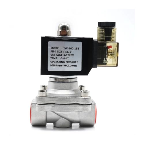 Électrovanne inox 304 anti humidité pour circuit AC24V - 3