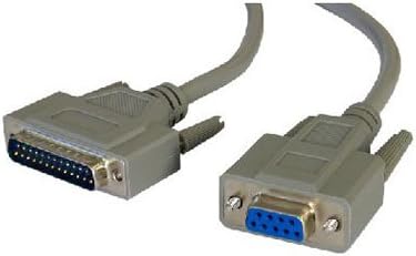Cable-Core Serial Cable 9 Pin Female to 25 Pin Male Printer Cable 5 ...
