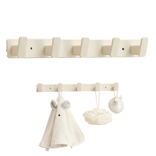 kasanidika �Ǌ|�� �t�b�N �Ǌ|���n���K�[ �E�H�[���n���K�[ 5�A �ǎ��t�����R�[�g���b�N ���[�t�b�N �X�q�|�� �m���|�� ���ω׏d �o�X���[�� �h�A�̌�� �L�b�`�� ���r���O���[ �ȃX�y�[�X 40*3.5cm ��