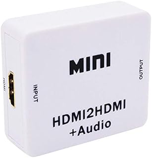 TOOGOO 1080P Hdmi Extractor Splitter Hdmi NuméRique à Analogique 3.5Mm Sortie Audio Hdmi2Hdmi