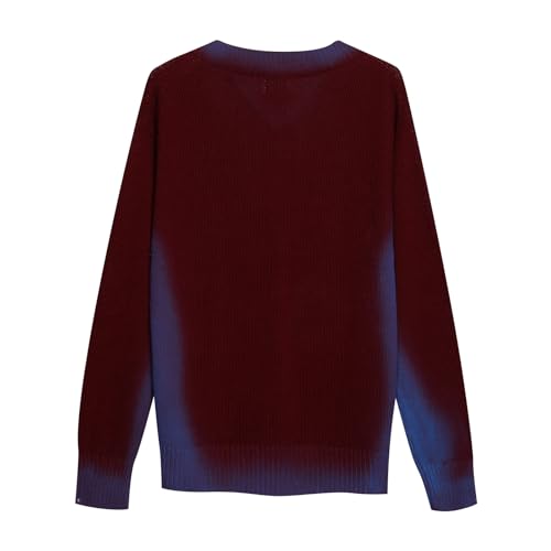 Pullover sweater homme Diana Studio en lin premium peint à la main