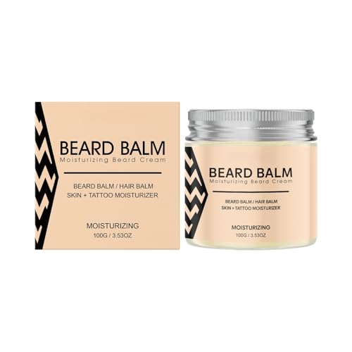 Baume à barbe revitalisant anti-sécheresse et soin hydratant 3pcs