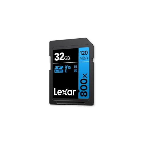 Lexar High-Performance 800x PRO SDHC/SDXC UHS-I Cards Blue Series 32GB
