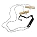 overdoor pulley system with door clamp
